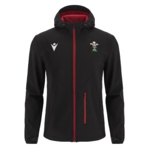 2023-2024 Wales Rugby Softshell Jacket (Black)