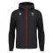2023-2024 Wales Rugby Hooded WRU Full Zip Sweatshirt (Black) - Kids
