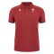 2023-2024 Wales Rugby Travel Polo Shirt (Red)