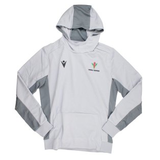 2023-2024 Samoa Rugby Travel Cotton Hooded Sweatshirt (Silver)