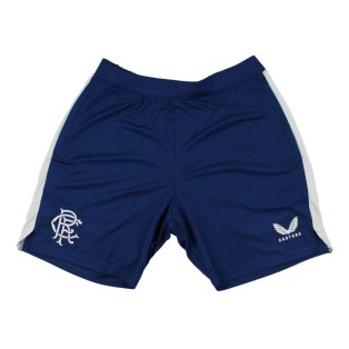 2023-2024 Rangers Coaches Match Day Shorts (Blue)