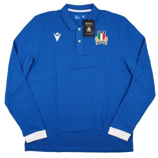 2023-2024 Italy Rugby Home LS Cotton Shirt