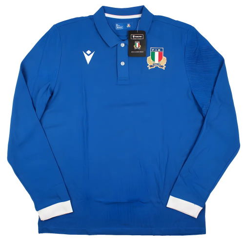 2023-2024 Italy Rugby Home LS Cotton Shirt
