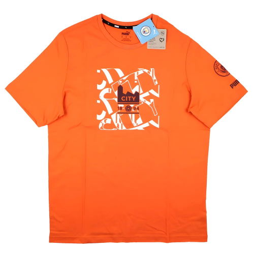 2023-2024 Man City FtblCore Graphic Tee (Cayenne Pepper)  2023-2024 Man City FtblCore Graphic Tee (Cayenne Pepper)