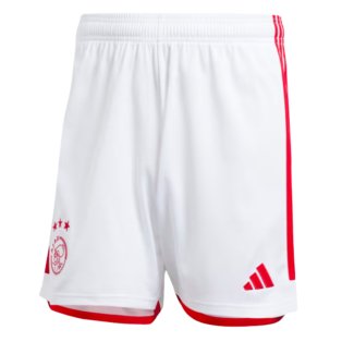 2023-2024 Ajax Home Shorts (White)