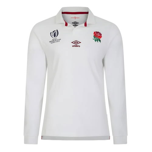 England RWC 2023 Home LS Classic Jersey (Kids)
