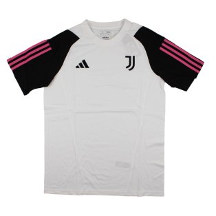 2023-2024 Juventus Cotton Tee (White)