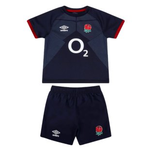 2023-2024 England Rugby Alternate Replica Infant Kit