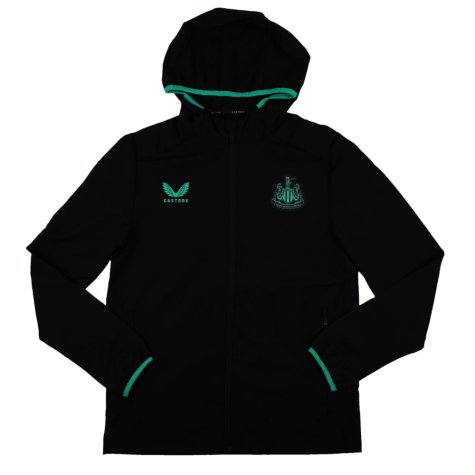 2023-2024 Newcastle Coaches Hooded Travel Jacket (Black)