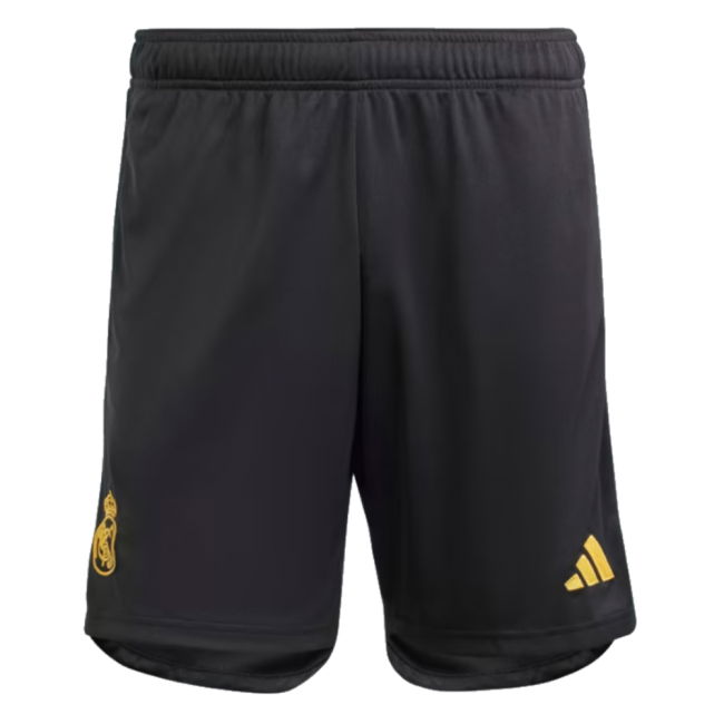 2023-2024 Real Madrid Third Shorts (Black)