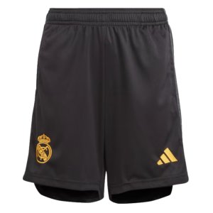 2023-2024 Real Madrid Third Shorts (Black) - Kids