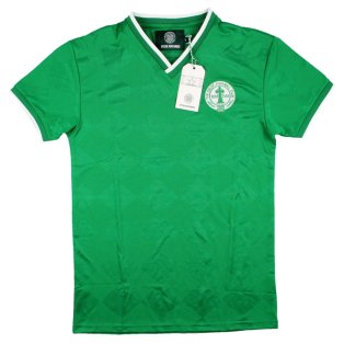 Celtic FC Official Gift Mens 1988 Centenary Home Retro Shirt Green Small :  : Fashion