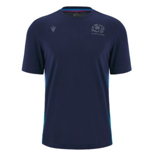 2023-2024 Scotland Rugby Leisure Tee (Navy)