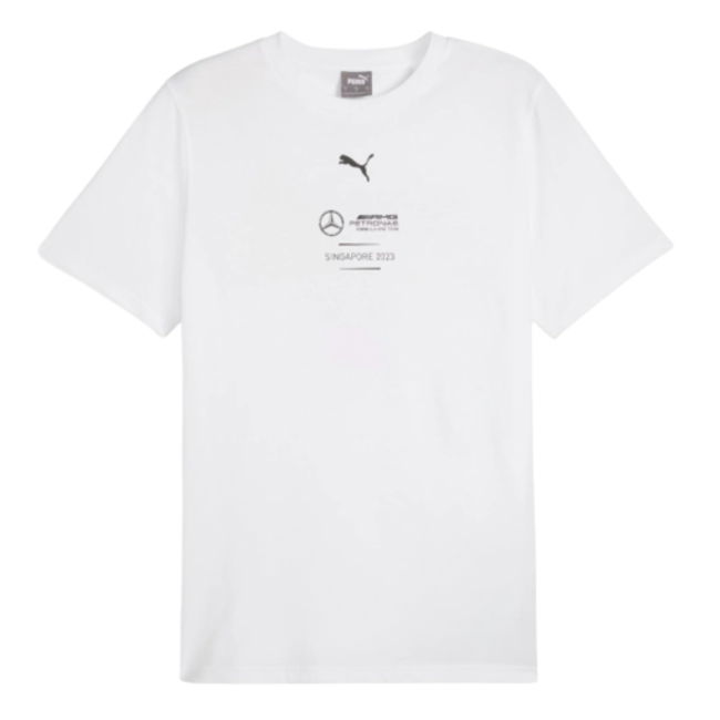 2023 Mercedes Singapore Race Tee (White)