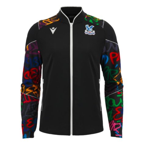 2023-2024 Crystal Palace Warm up Anthem Jacket (Black)