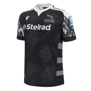 2023-2024 Newcastle Falcons Home Poly Rugby Shirt