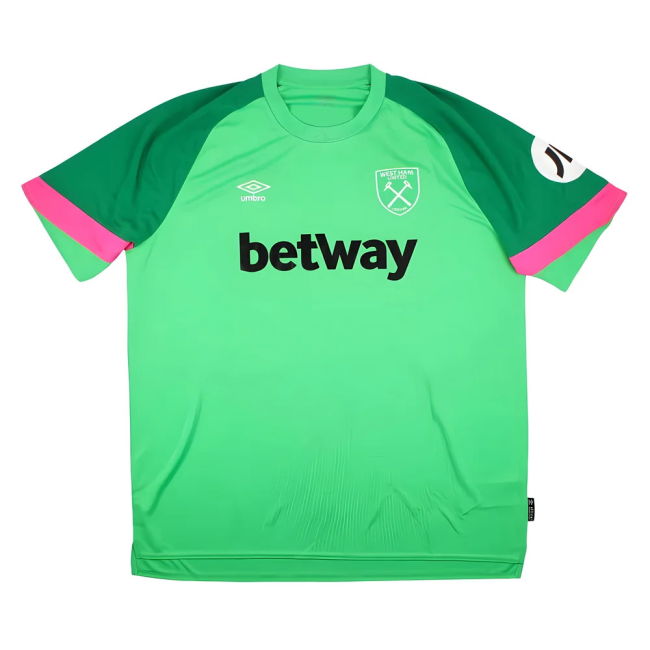 2023-2024 West Ham SS Home Goalkeeper Shirt (Green)