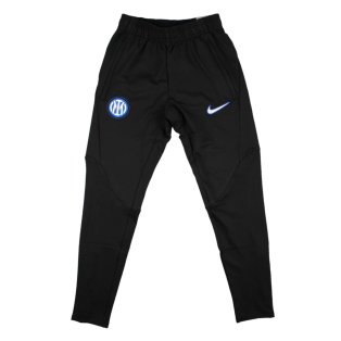 2023-2024 Inter Milan Dri-Fit Football Pants (Black) - Kids