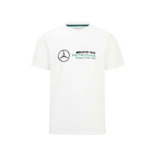 2022 Mercedes AMG Petronas Large Logo Tee (White)
