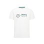 2022 Mercedes AMG Petronas Large Logo Tee (White)
