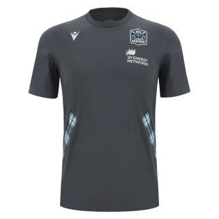 2023-2024 Glasgow Warriors Travel Cotton Rugby T-Shirt