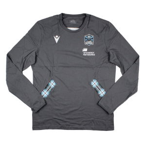 2023-2024 Glasgow Warriors Travel Player Cotton Poly LS Shirt