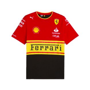 2023 Ferrari Italy Mens Monza T-Shirt (Red)
