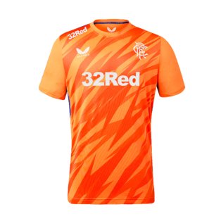 2023-2024 Rangers Players Third Match Day Tee (Orange)