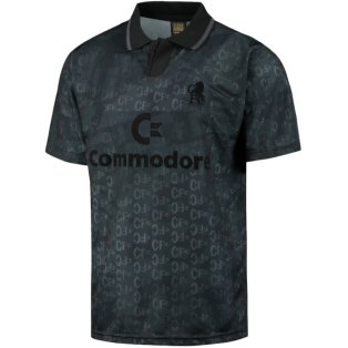 Chelsea 1992 Black Out Retro Football Shirt