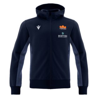 2023-2024 Edinburgh Rugby Full Zip Sweatshirt (Navy)