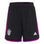 2023-2024 Bayern Munich Authentic Away Shorts (Black)