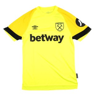 2023-2024 West Ham Change Goalkeeper Shirt (Yellow)