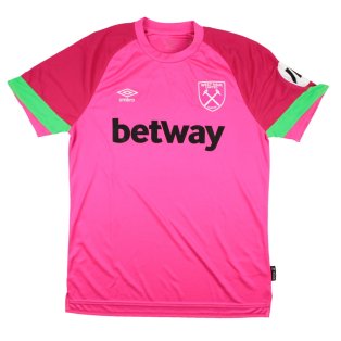2023-2024 West Ham Third Goalkeeper Shirt (Pink)