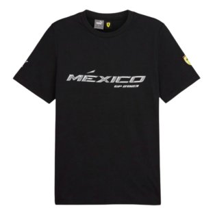 2023 Ferrari Mexico Race Tee (Black)