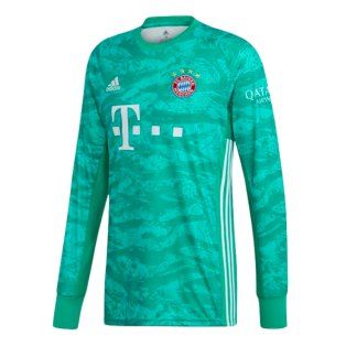 2019-2020 Bayern Munich Home Goalkeeper Shirt (Green)