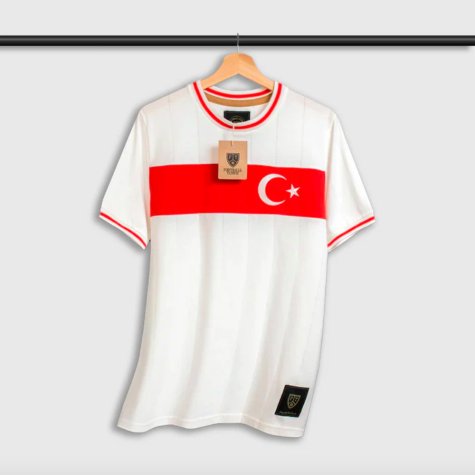 Turkey Ay-Yildizililar Away Retro Football Shirt