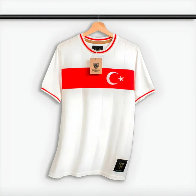 Turkey Ay-Yildizililar Away Retro Football Shirt