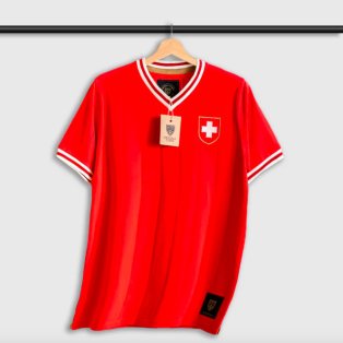 Switzerland Die Nati Retro Football Shirt