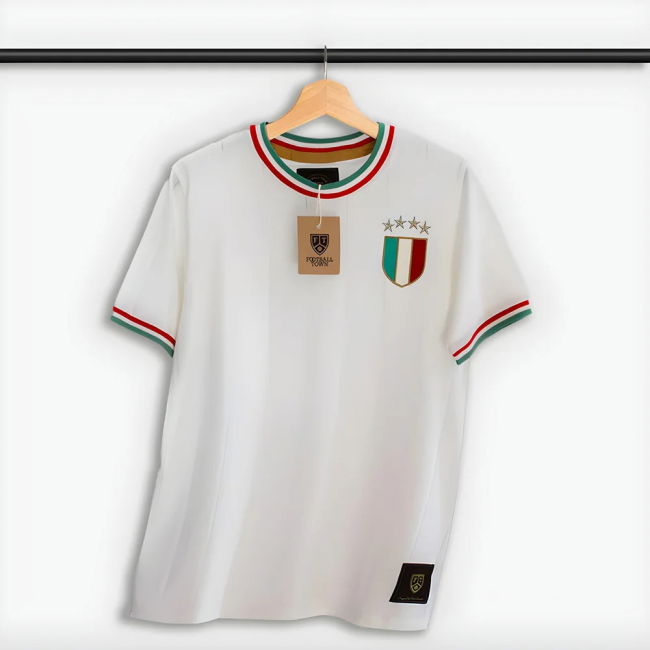 Italy Gli Azzurri Away Retro Football Shirt