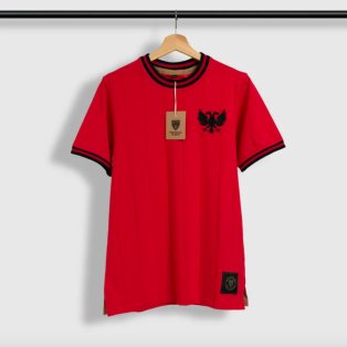 Albania Shqiponje Home Retro Football Shirt