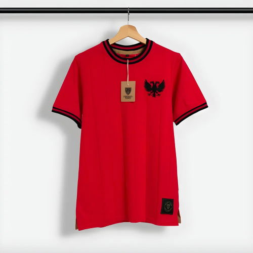 Albania Shqiponje Home Retro Football Shirt