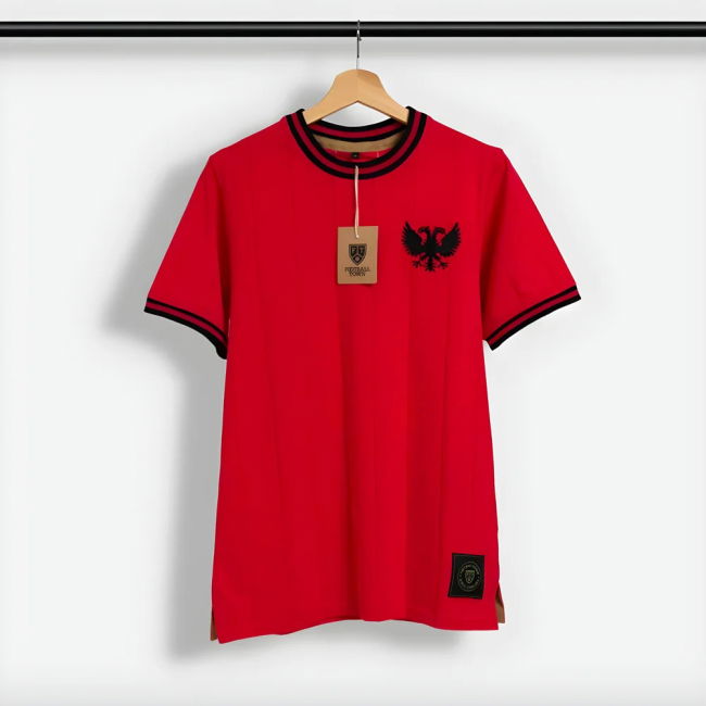 Albania Shqiponje Home Retro Football Shirt