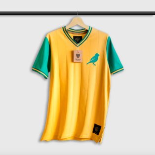 Norwich The Canary Home Retro Football Shirt