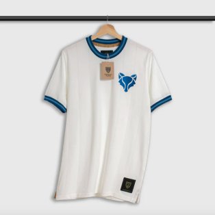 The Fox Away Retro Football Shirt (White)