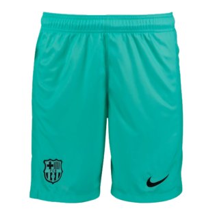 2023-2024 Barcelona Third Shorts (Aqua)