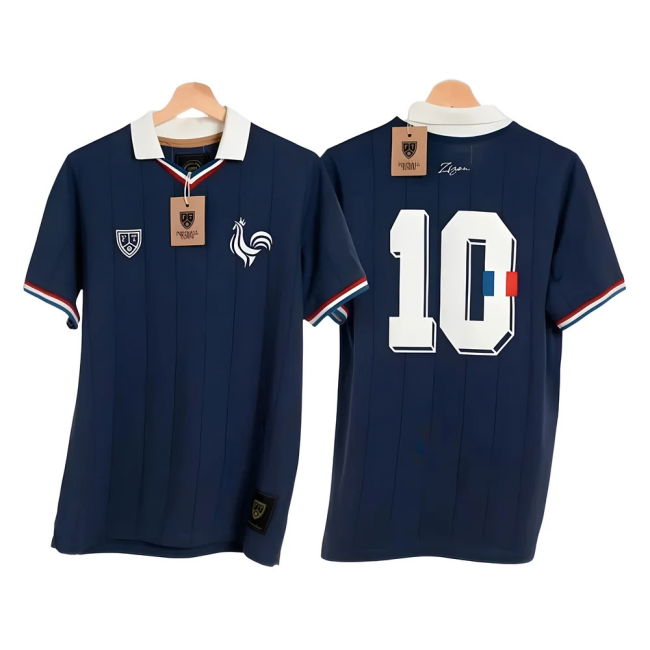 France Zidane Home Tribute Football Shirt