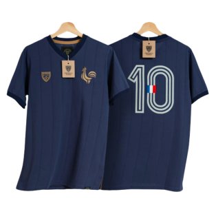 France Tribute Le Roi Platini Football Shirt