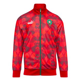 2023-2024 Morocco FtblCulture Track Jacket (Red)