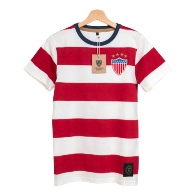 USA The Yanks Stripes Retro Football Shirt (Womens)