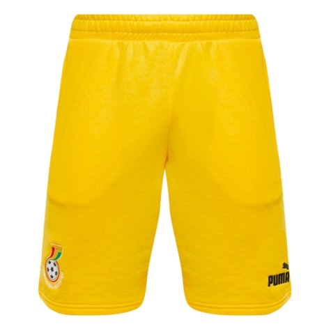2023-2024 Ghana FtblCulture Shorts (Yellow)